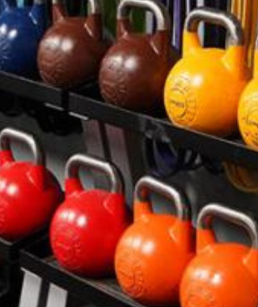 our colorful kettlebells