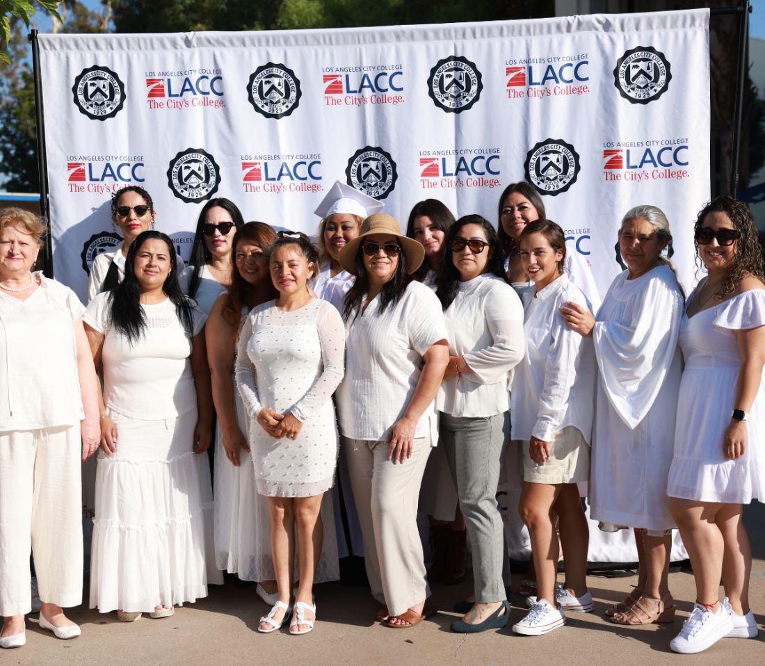 Group of students at success ceremony